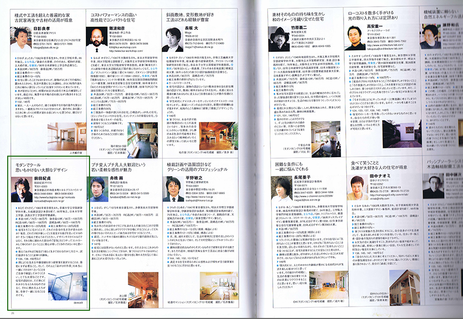 MODERN LIVING 2004／3の写真01